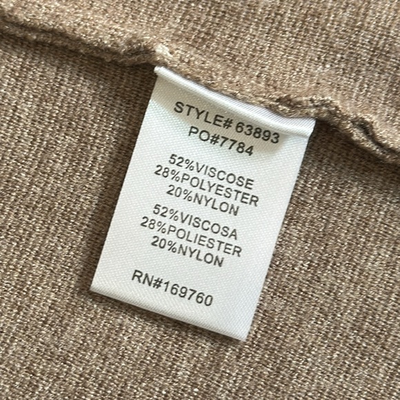 NWOT Latte Collared Button Down Jacket - Picture 6 of 7